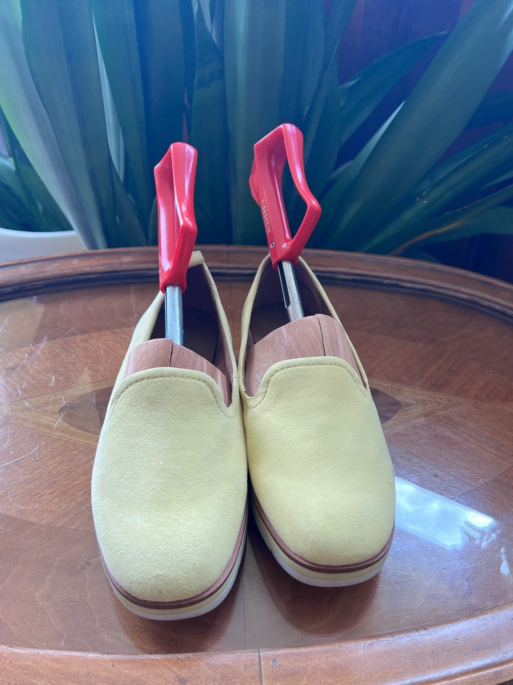 Caslon Suede Yellow Shoes Size 9